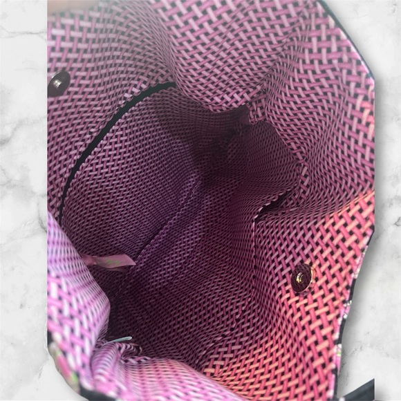 Vera Bradley Elephant Print Tote Bag Purse - Picture 4 of 5